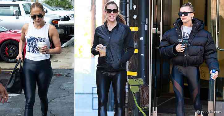 Jennifer Lopez, Hailey Bieber, and Jennifer Garner All Shop This Brand for Super Flattering Leggings