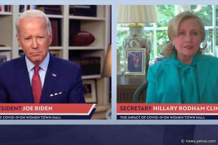 Hillary Clinton endorses Joe Biden: 'Think of what it would mean if we had a real president'