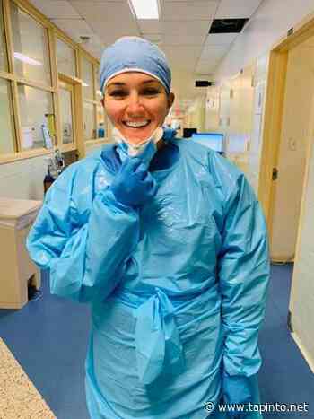 Traveling from Rhode Island to a NYC Hospital, Taylor Campbell shares her purpose as a nurse serving on the front line - TAPinto.net