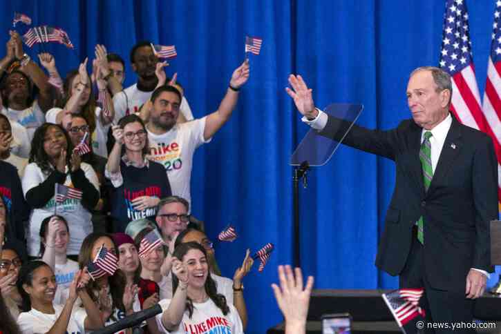 In shift, Bloomberg offers ex-campaign staff health coverage