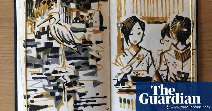 My travel sketches: 'Some drawings remind me how the sun felt on my skin'