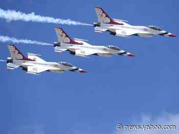 Miss the Blue Angels and Thunderbirds flyby? Check out the footage people captured of the jets roaring over New York City to honor essential workers.