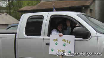 Carlynton School District Teachers Hold Parade For Students