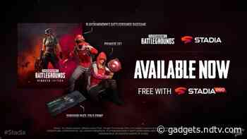 PUBG Now Available for Free on Google Stadia, More Games Announced at Stadia Connect