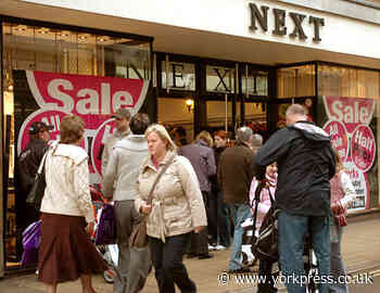 Retailer Next, which has 2  York stores, sees sales plummet