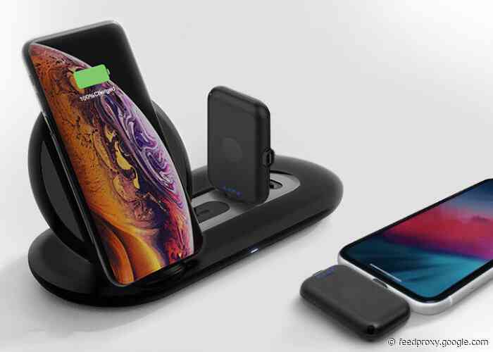 MiTran magnetic portable wireless charging dock $39