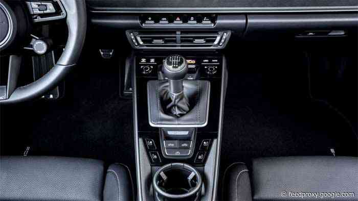 Porsche offers an optional seven-speed manual transmission on 911 Carrera