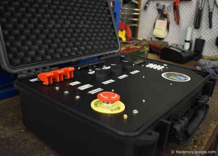 DIY mobile rocket command and launch controller