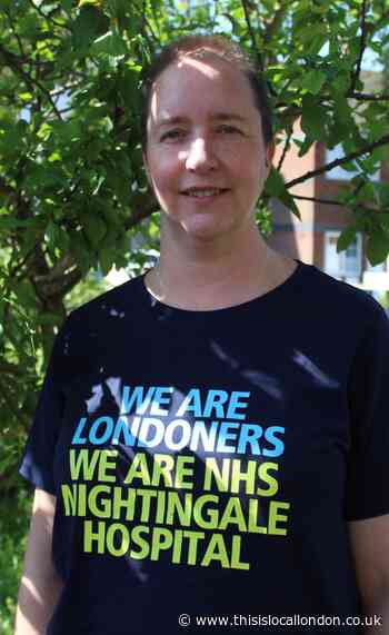 Ealing college nurse helps train staff for Nightingale