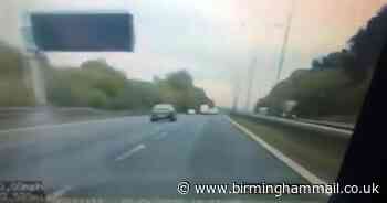 Watch – 'Reckless' driver hits 'eye-watering' 135mph on M6