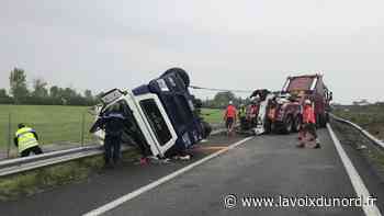 A1 : la bretelle de sortie Arras fermée après un accident de camion - La Voix du Nord