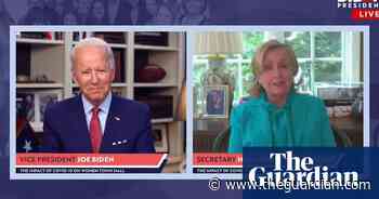 Hillary Clinton endorses Joe Biden for president – video