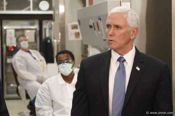Pence ripped for going barefaced at Mayo Clinic