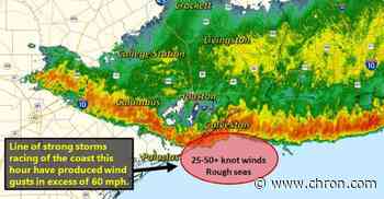 Houston-area thunderstorm kills 1 in Huntsville, forces delays at COVID-19 testing sites
