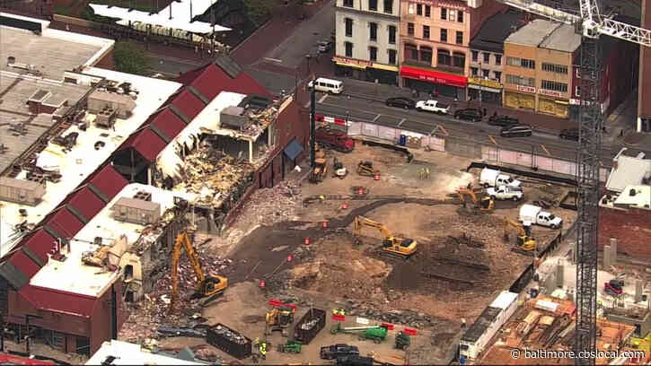 Demolition Begins On Portion Of Baltimore’s Lexington Market