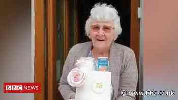 Coronavirus: Frances Hughes gets corned beef for birthday