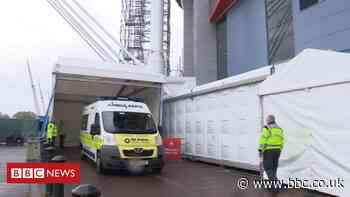 Coronavirus: Principality Stadium hospital accepts first patients