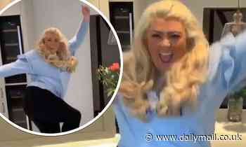 Gemma Collins shows off her moves as she takes part in viral dance challenge in hilarious video