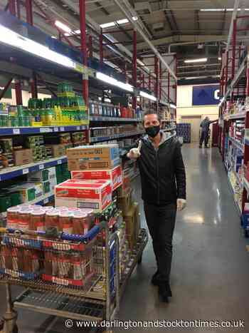 Stockton entrepreneur donates £1100 to local food bank - Darlington and Stockton Times