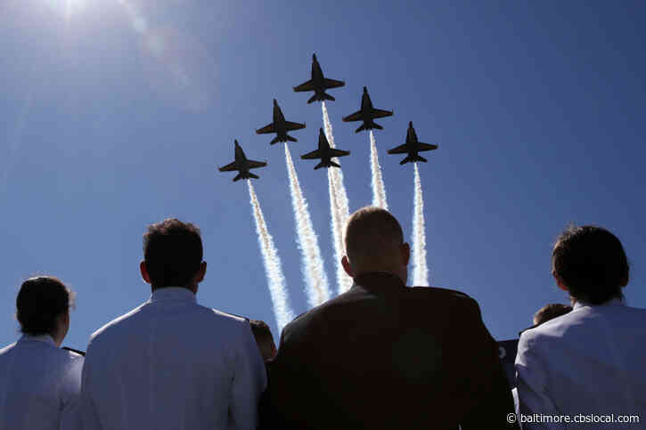 Blue Angels, Thunderbirds Scheduled To Fly Over Maryland Saturday; Gov. Hogan Deems It Healthcare Heroes Day