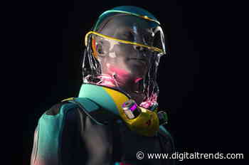 Cyberpunk protective suit shows how people could go clubbing after lockdown
