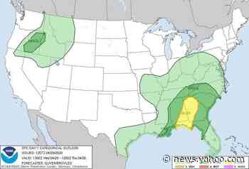 Storms bring hurricane-force winds across 500 miles in south-central US. More severe weather is on the way.
