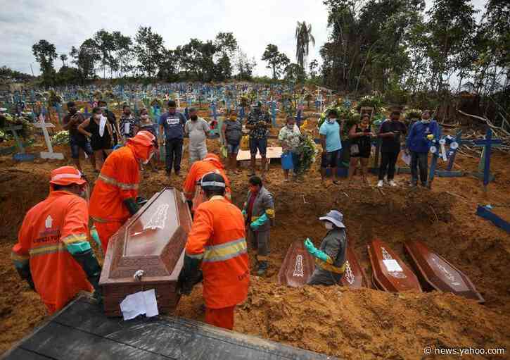 Amazon city resorts to mass graves as Brazil COVID-19 deaths soar