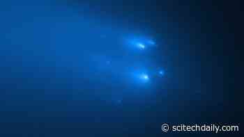 Spectacular Disintegration of Comet ATLAS Captured by Hubble Space Telescope