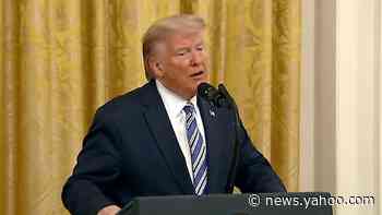 President Trump blasts House Democrats for not returning to Congress amid COVID-19 crisis