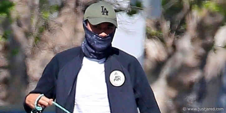 Henry Golding Goes for a Walk With His Dog Stella Amid Quarantine