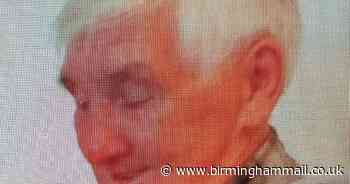 Missing pensioner who vanished from home may have travelled to Birmingham