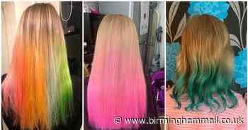 Mums using tissue paper to dye daughters' hair with jaw-dropping results