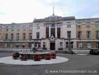 Pop-up coronavirus test centre at Wandsworth Town Hall this week