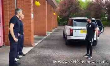 Amir Khan delivering supplies to frontline workers in fight on coronavirus