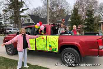 Despite isolation, Orillia woman celebrates 90th birthday in style - OrilliaMatters