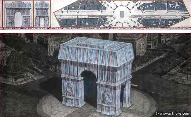 Christo’s Much-Anticipated Arc de Triomphe Wrapping Delayed to 2021 by Coronavirus