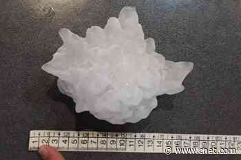 This gigantic hail may be the largest on record     - CNET