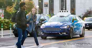 Ford self-driving robotaxi service delayed until 2022     - CNET