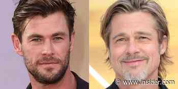 Chris Hemsworth says he hugged Brad Pitt when they first met - Insider - INSIDER