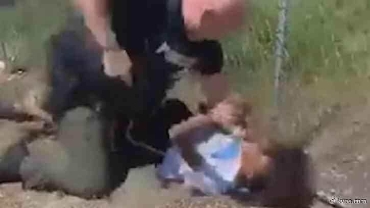Investigation underway after California cop caught on camera beating 14-year-old