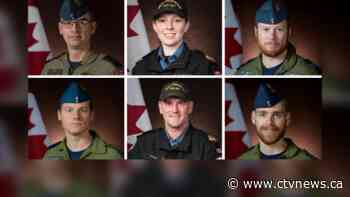Six crew members on crashed helicopter identified; 1 dead, 5 missing