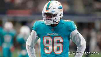Dolphins cut DE Charlton amid front-7 overhaul