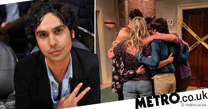 The Big Bang Theory’s Kunal Nayyar shares emotional BTS throwback from final episode