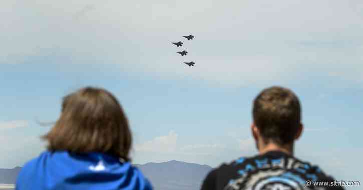 Hill Air Force Base honors health care workers, first responders with F-35 jet flyover