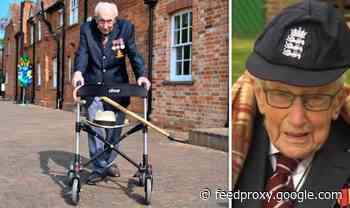 Captain Tom Moore made honorary cricketer in emotional 100th birthday surprise