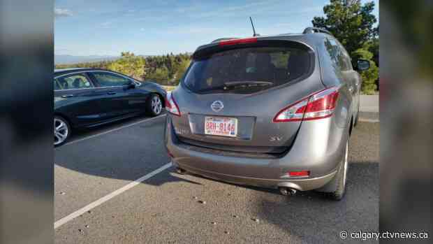 This Alberta car has been parked at a New Mexico market for months