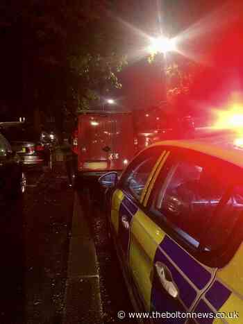 Bolton police seize van on false plates and abandoned car