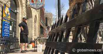 Manitoba restaurants sweeping up for patio openings Monday