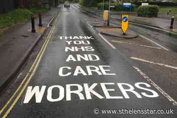 Messages of thanks painted outside care homes and hospitals - St Helens Star