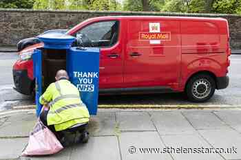 Postboxes painted blue in 'thank-you' to NHS - St Helens Star